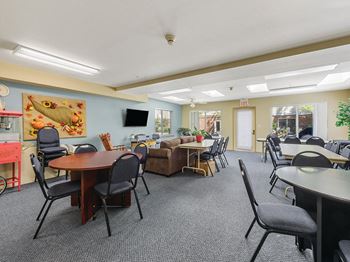 Resident social lounge